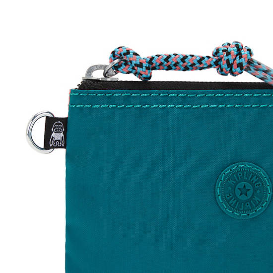 Kipling Vrijetijds Pouch Small Case Tassen Turquoise | BE 2058ZU